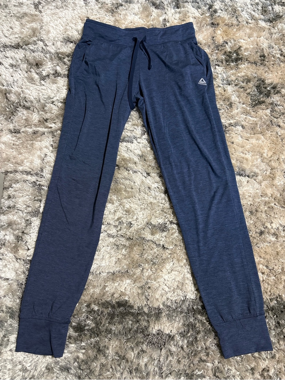 Reebok Navy Jogger Bottoms